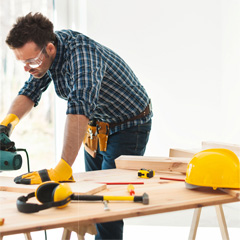 Werkzeug und Arbeitsschutz
